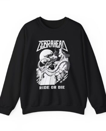 Zebrahead Ride or Die Unisex Heavy Blend™ Crewneck Sweatshirt
