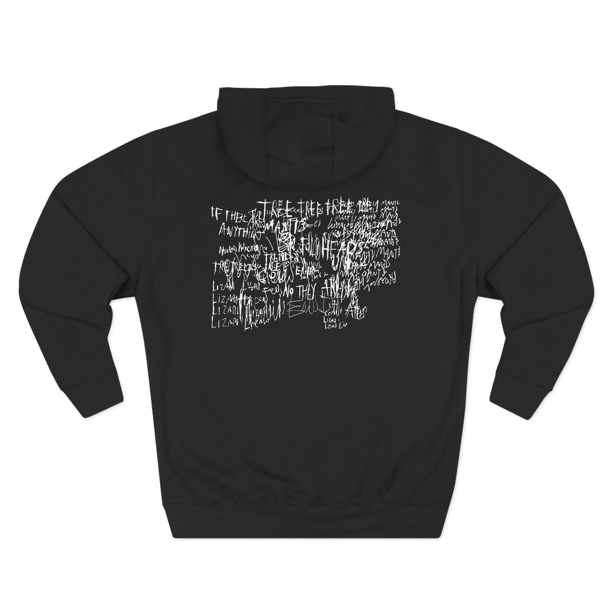 Erobb221 Three-Panel Fleece Hoodie