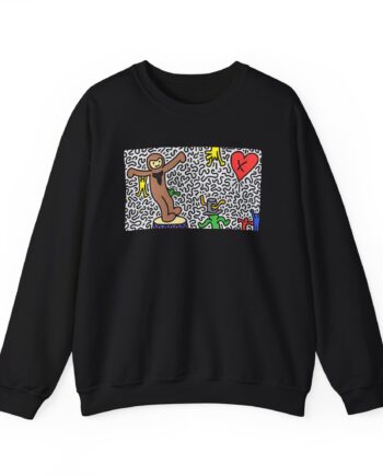 Spoonkid Monke Unisex Heavy Blend™ Crewneck Sweatshirt