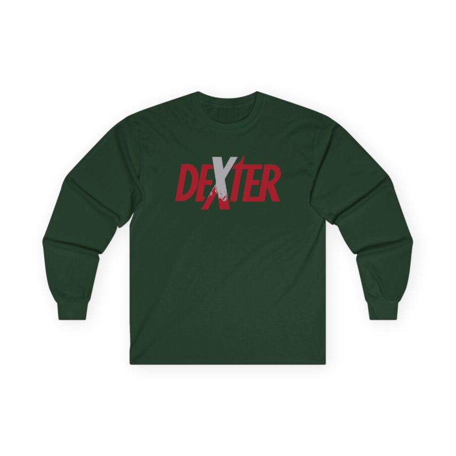 Dexter Spatter Logo Unisex Ultra Cotton Long Sleeve Tee