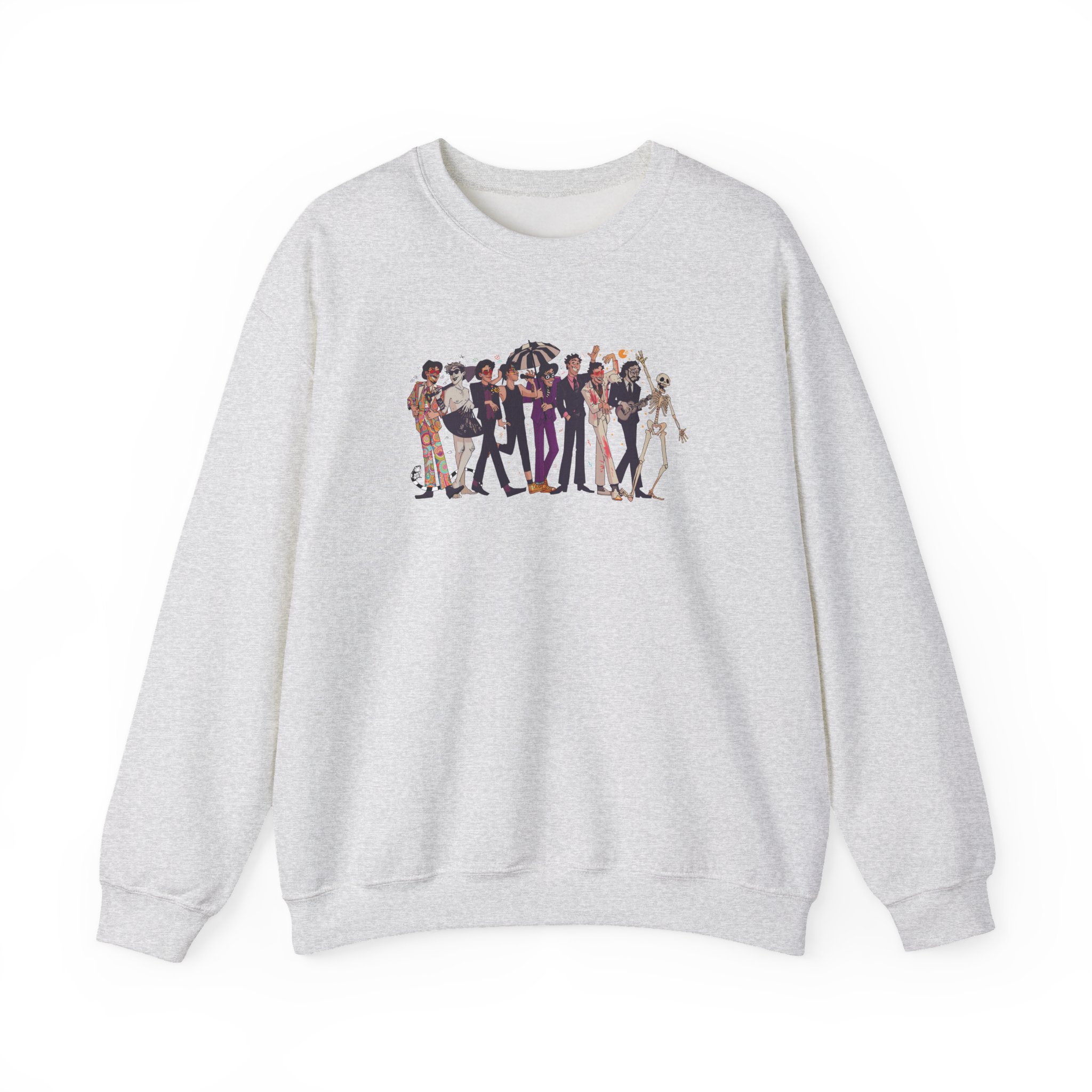 Will Wood Death of the Author Unisex Heavy Blendâ„¢ Crewneck Sweatshirt