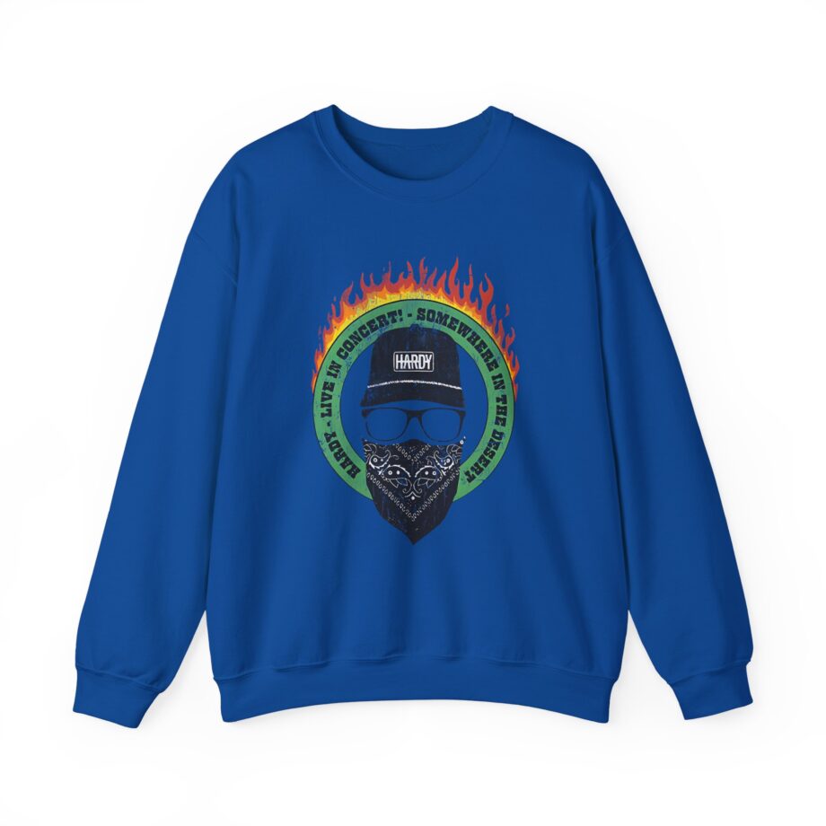 Hardy Somewhere in the Desert Unisex Heavy Blend™ Crewneck Sweatshirt