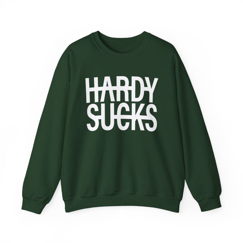Hardy Hardy Sucks Unisex Heavy Blend™ Crewneck Sweatshirt