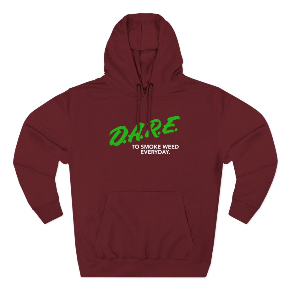 The Dare Three-Panel Fleece Hoodie