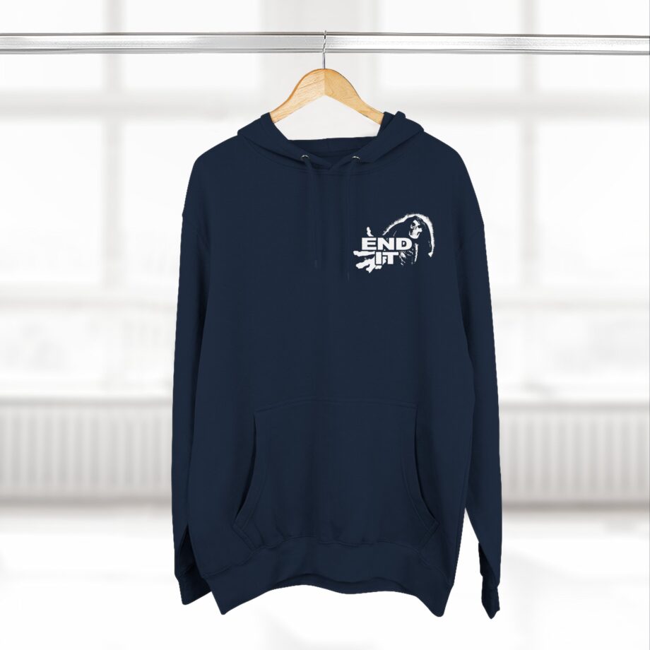 End It Three-Panel Fleece Hoodie