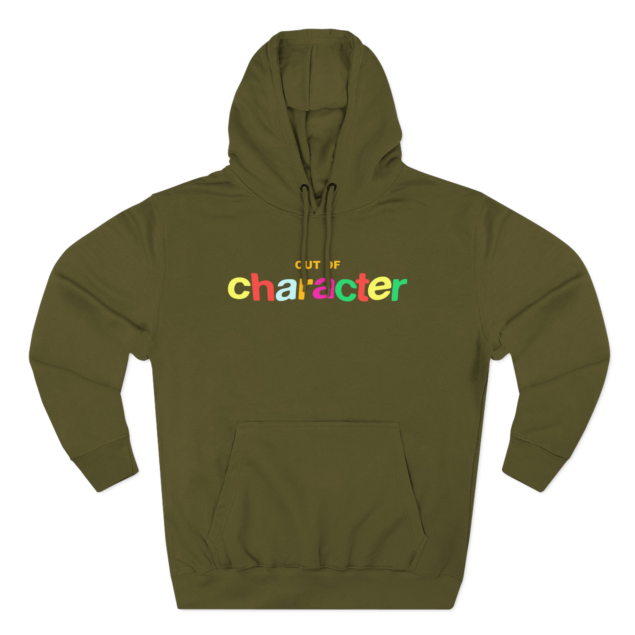 Out of Character Three-Panel Fleece Hoodie