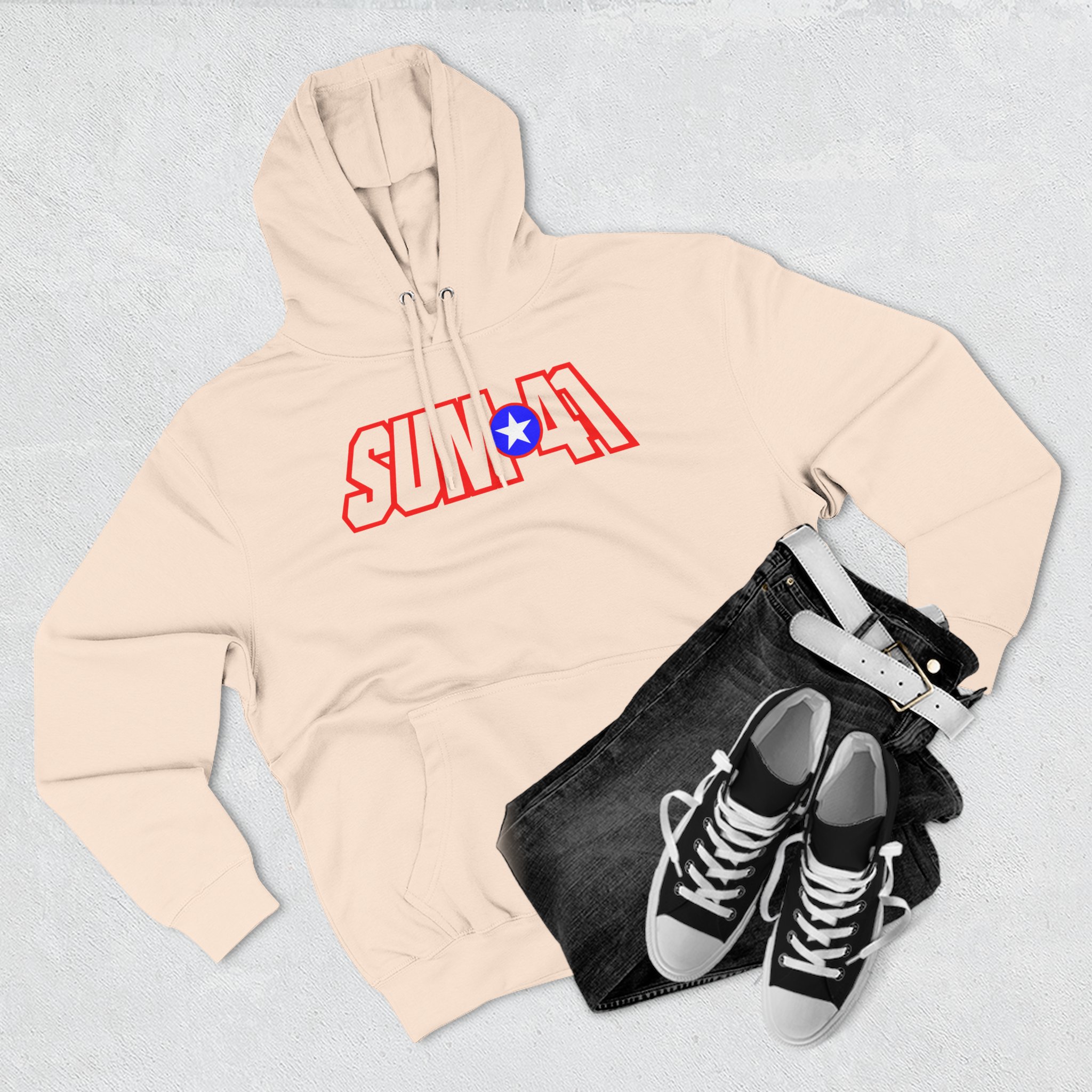 Sum 41 Three-Panel Fleece Hoodie