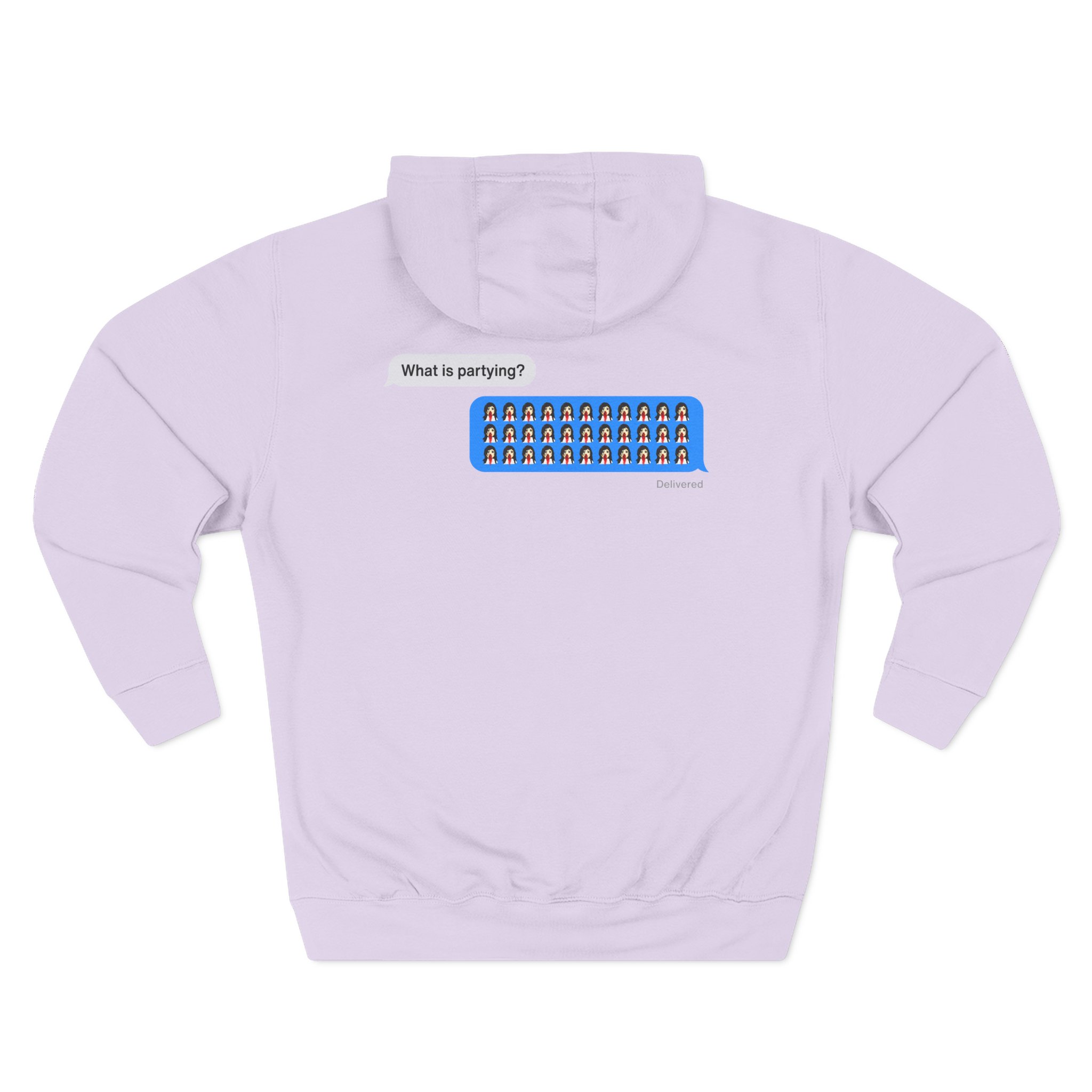 Andrew Wk Emoji Three-Panel Fleece Hoodie