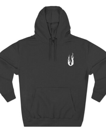 August Burns Red Burning Flowers Three-Panel Fleece Hoodie