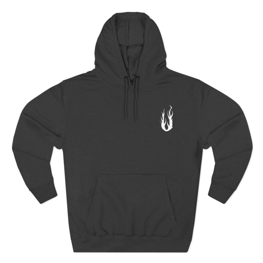 August Burns Red Burning Flowers Three-Panel Fleece Hoodie