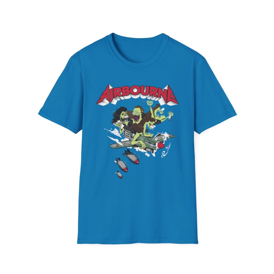Airbourne - Nitro Herren Unisex Softstyle T-Shirt