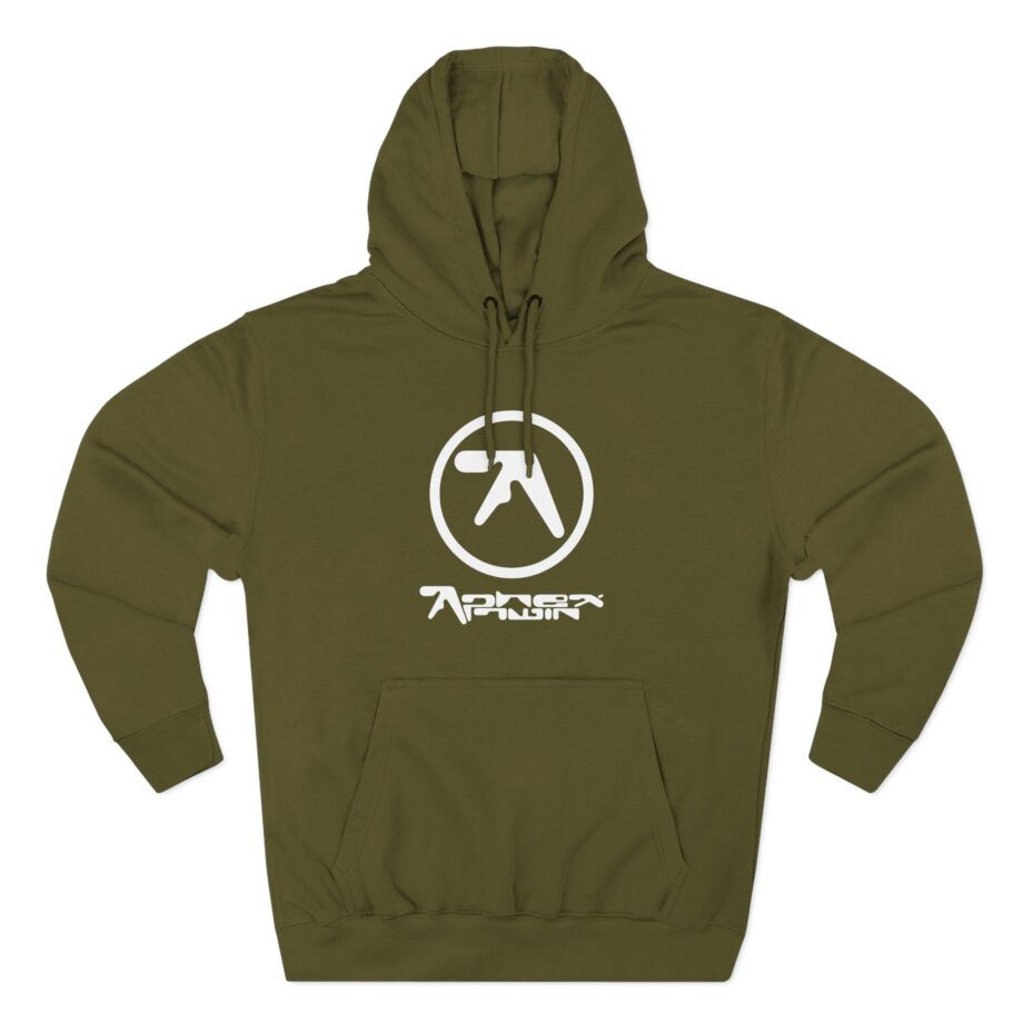 Aphex Twin Logo Three-Panel Fleece Hoodie