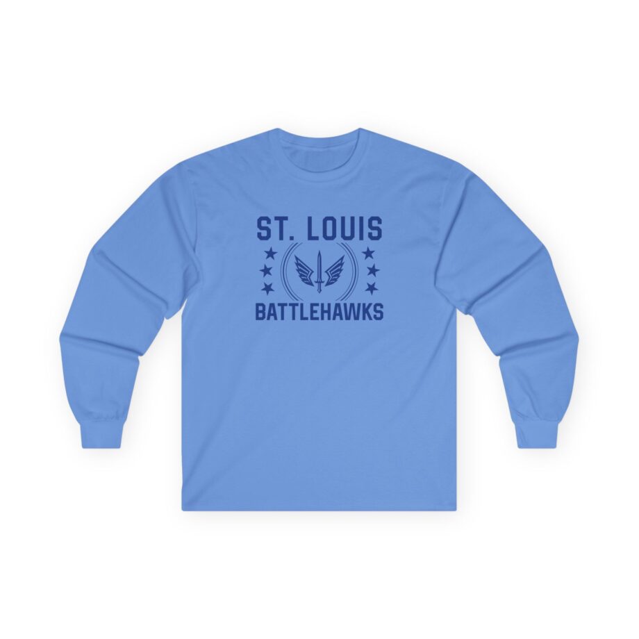 St. Louis Battlehawks Sportiqe Comfy Unisex Ultra Cotton Long Sleeve Tee