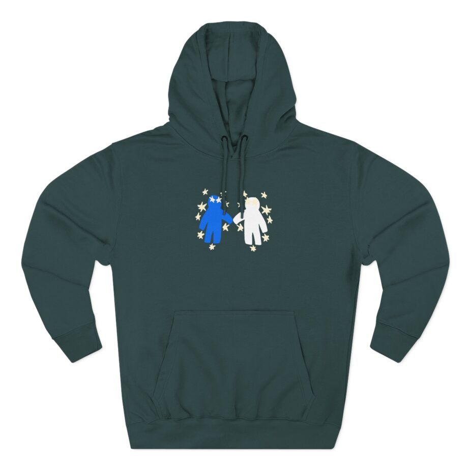 Out of Character Three-Panel Fleece Hoodie