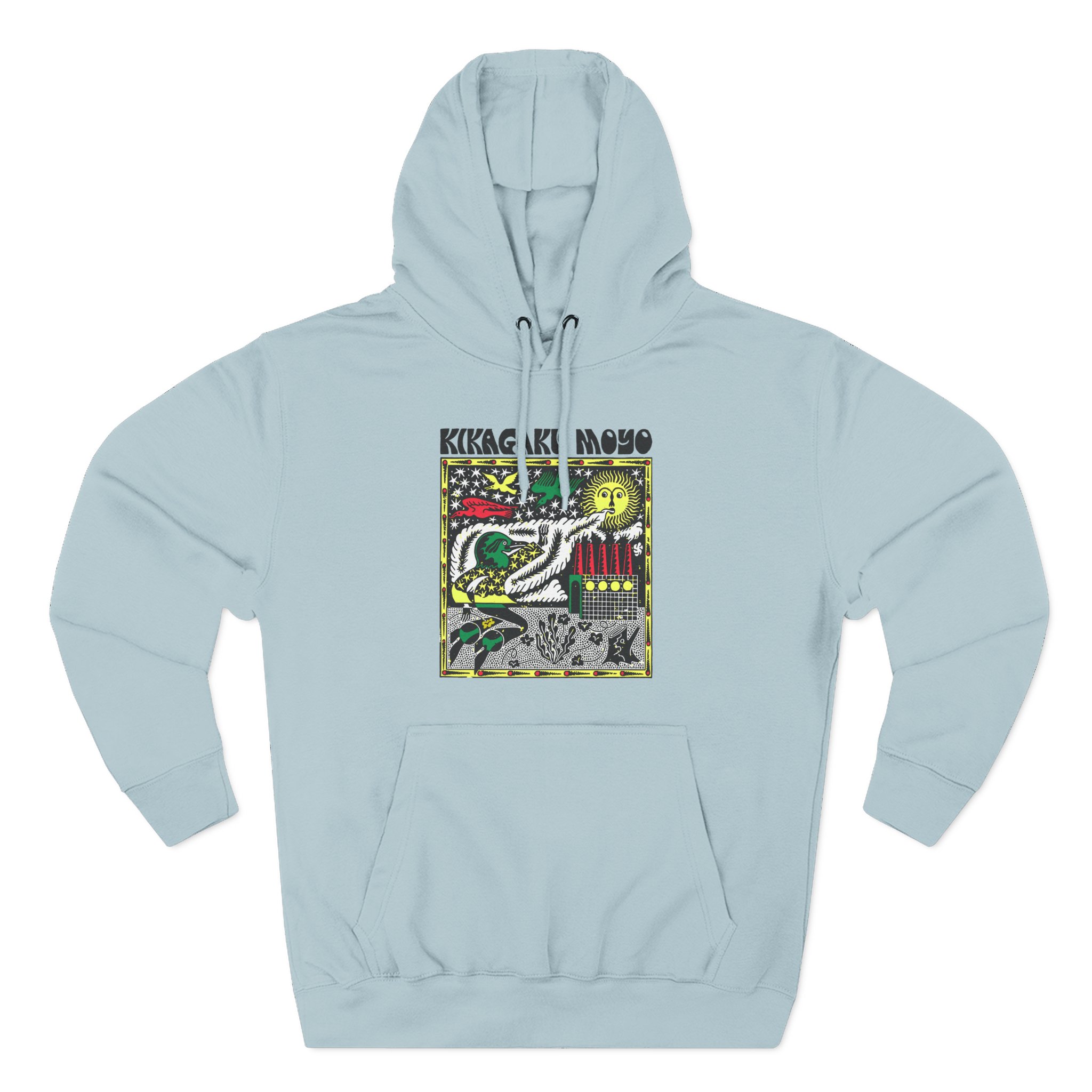Kikagaku Moyo Three-Panel Fleece Hoodie