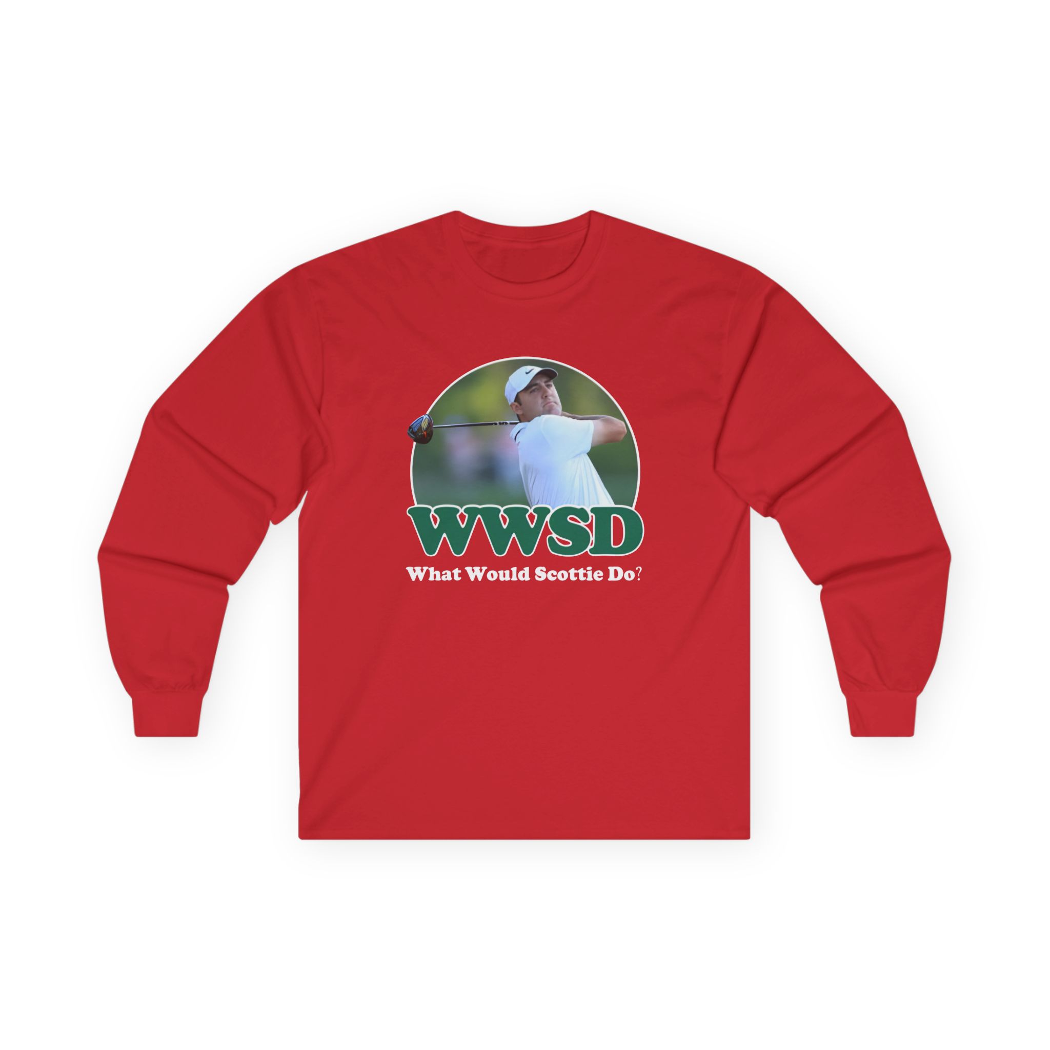 Scottie Scheffler What Would Do Wwsd Unisex Ultra Cotton Long Sleeve Tee