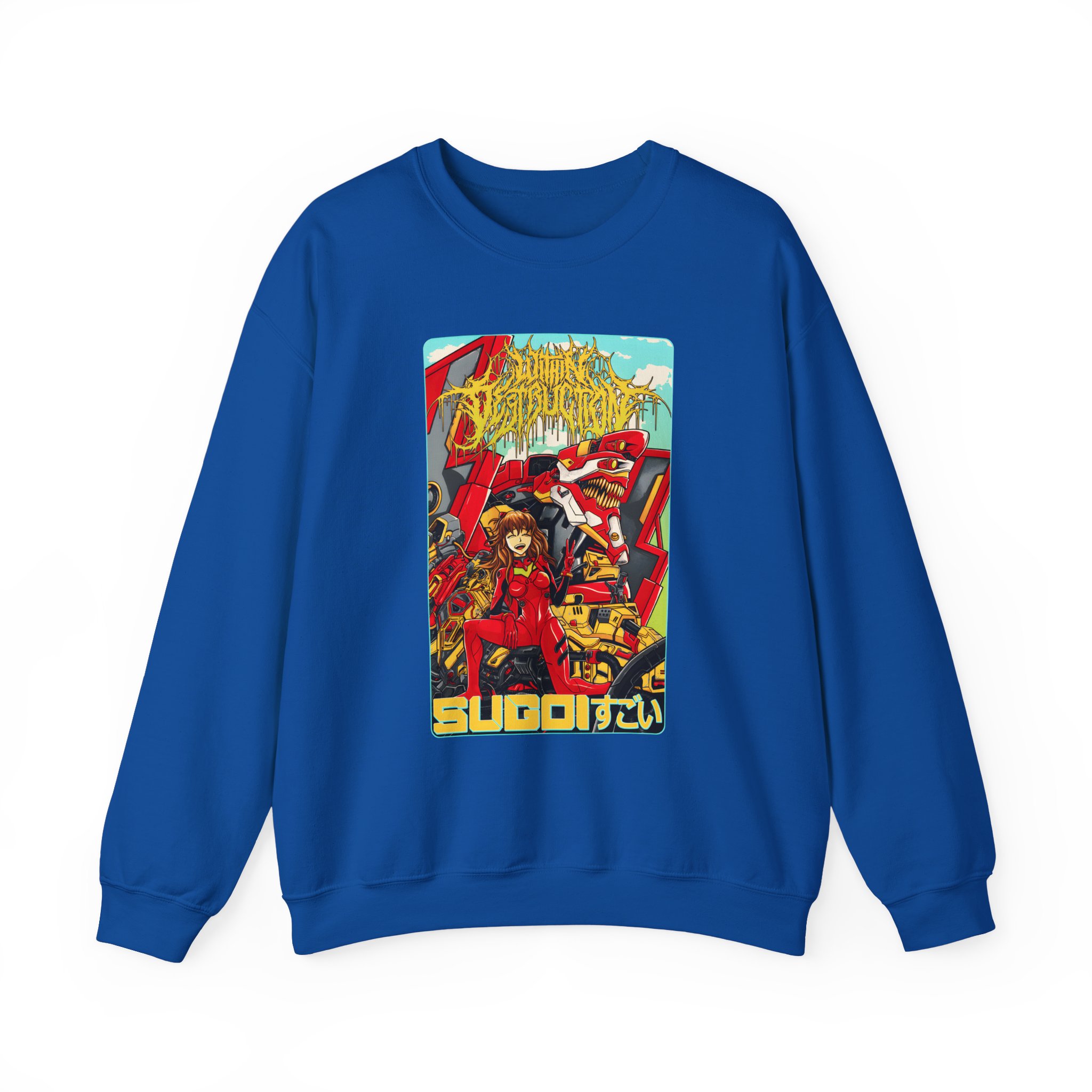 Within Destruction Asuka Unisex Heavy Blend Crewneck Sweatshirt