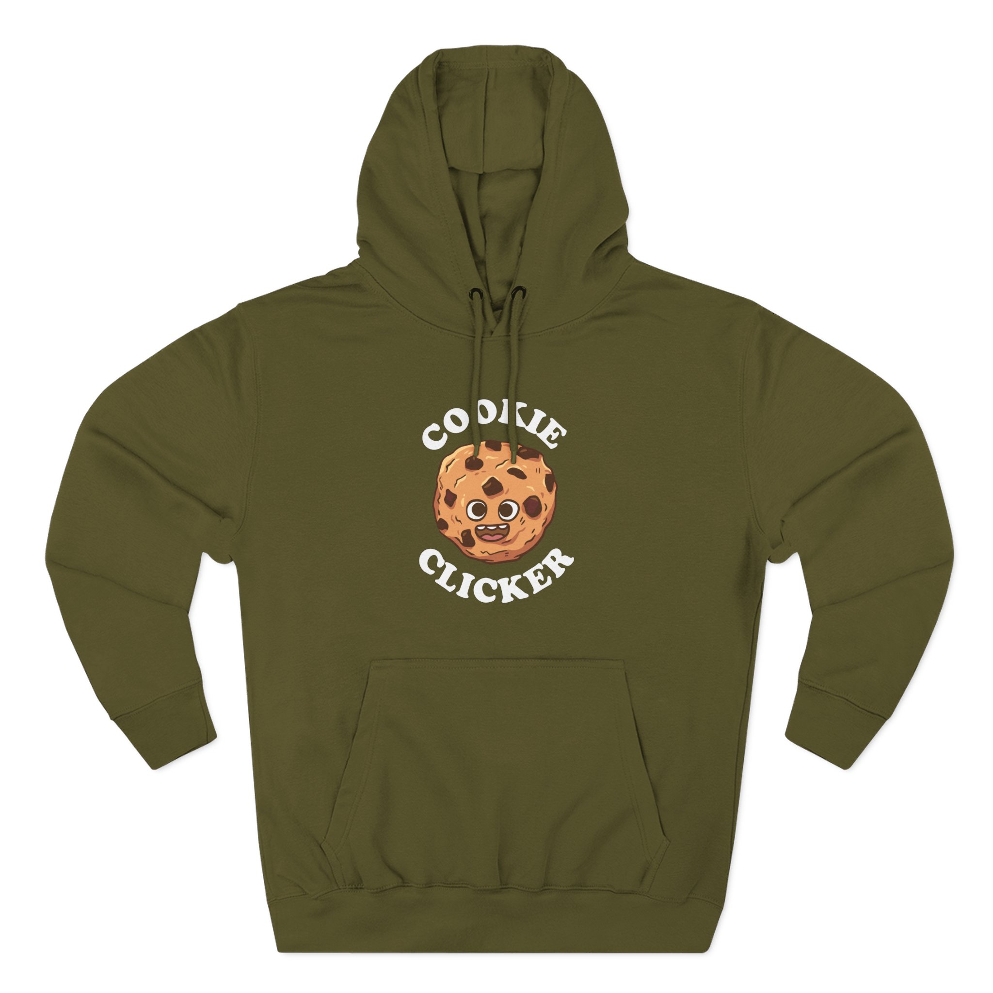 Cookieswirlc Three-Panel Fleece Hoodie