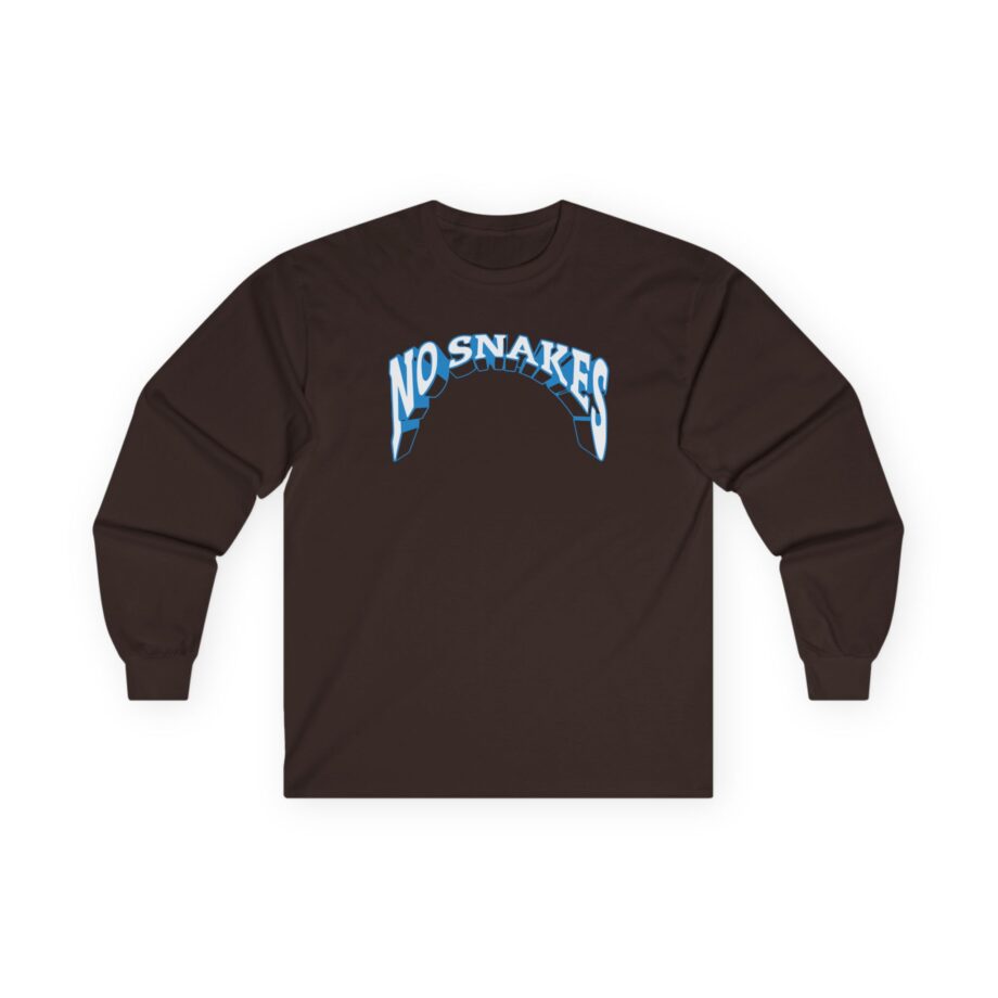 Zerkaa No Snakes Unisex Ultra Cotton Long Sleeve Tee