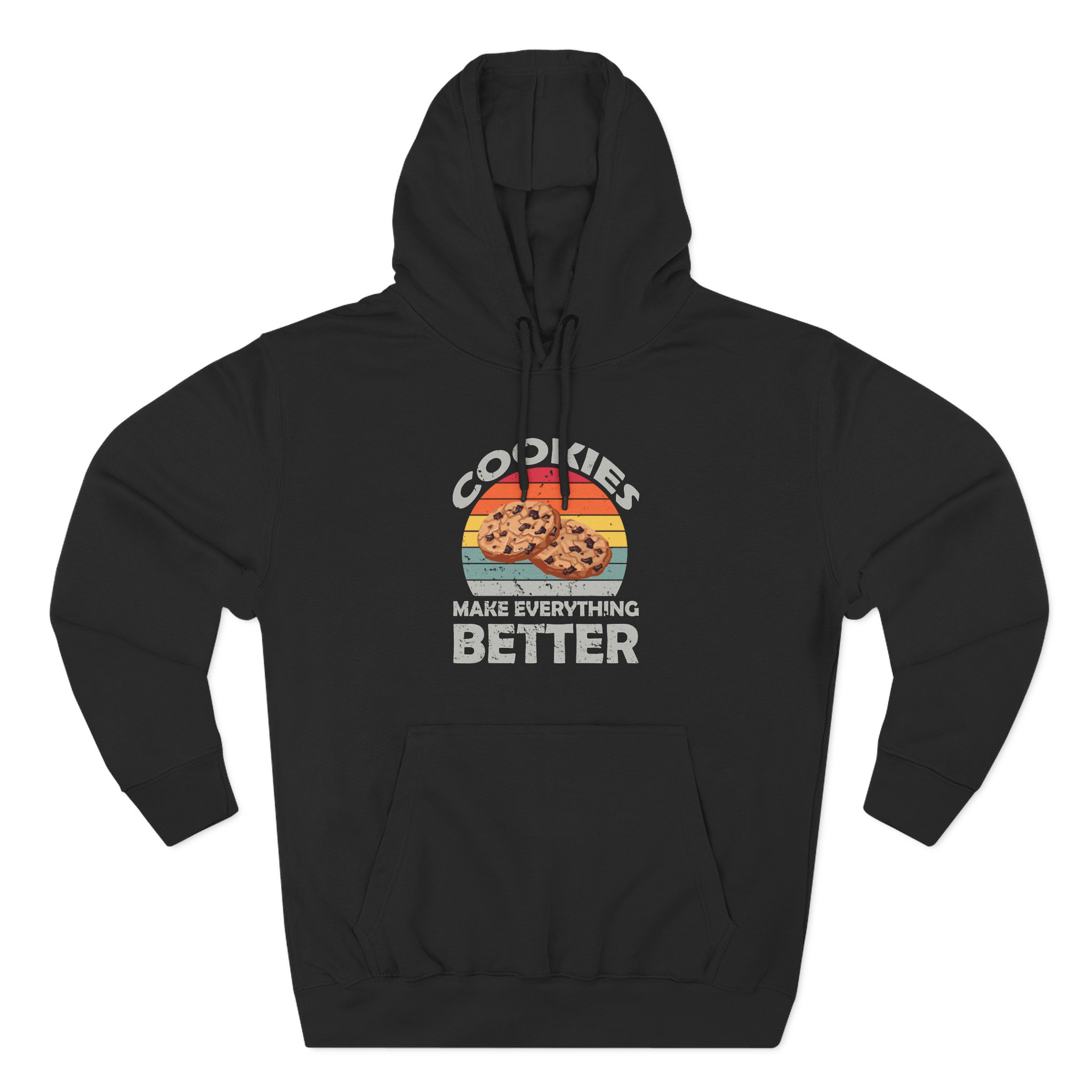 Cookieswirlc Make Everything Better Three-Panel Fleece Hoodie