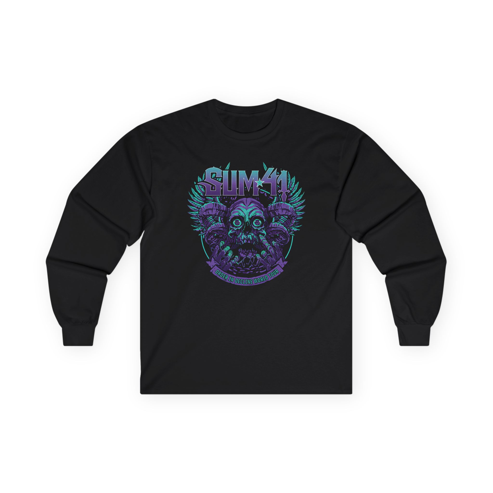 Sum 41 Order in Decline Tour Unisex Ultra Cotton Long Sleeve Tee