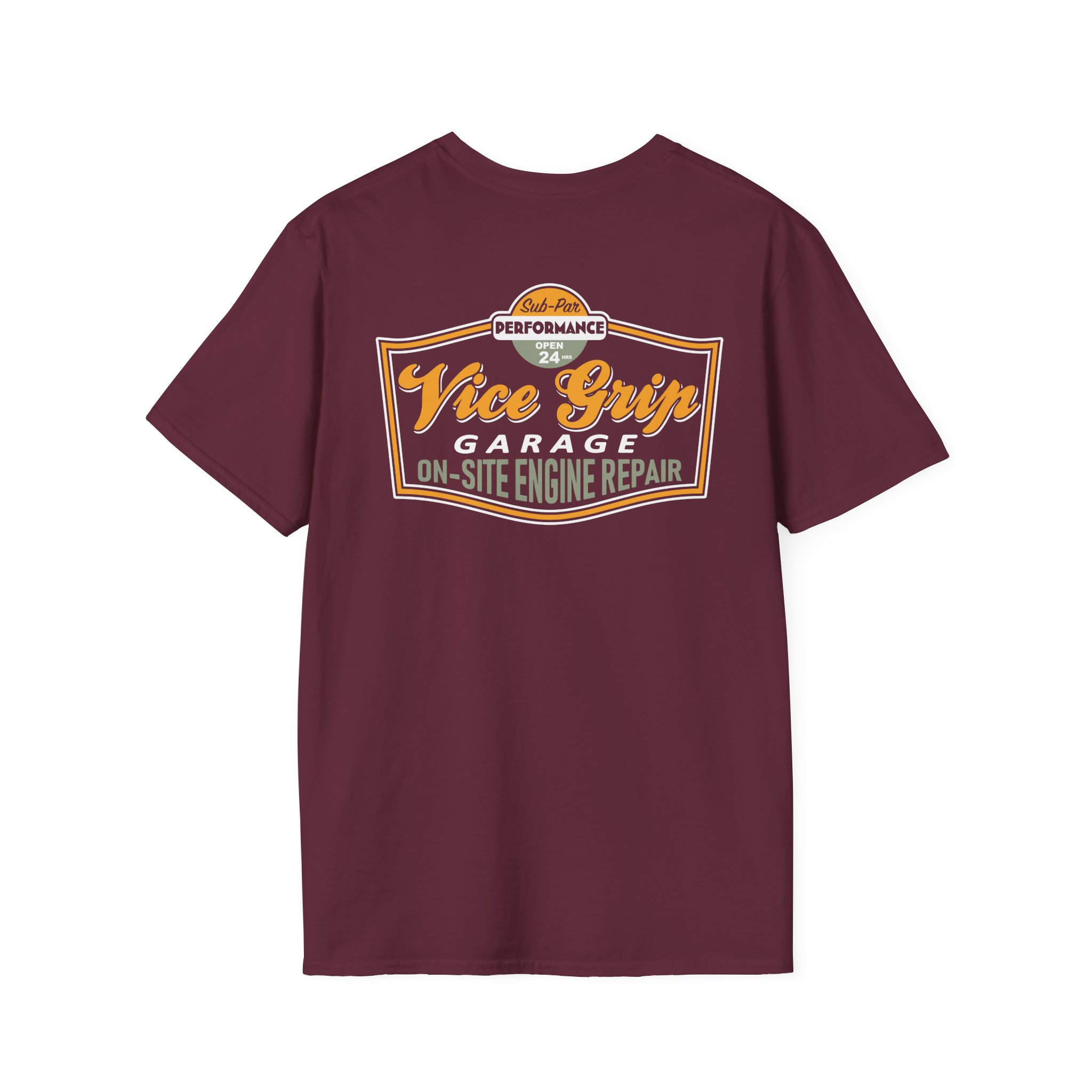 Vicegripgarage Engine Repair Unisex Softstyle T-Shirt