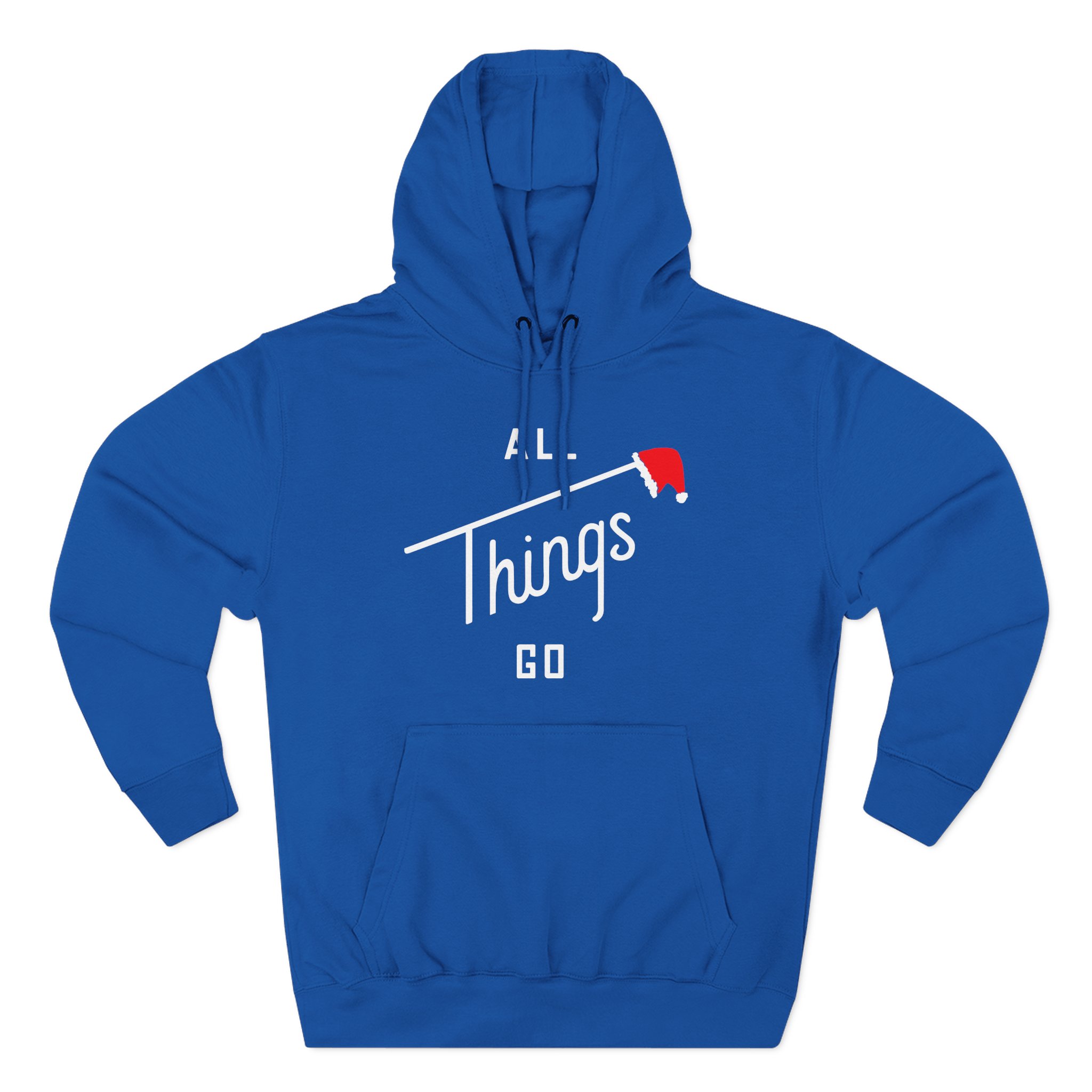 All Things Go Crismistmas Three-Panel Fleece Hoodie