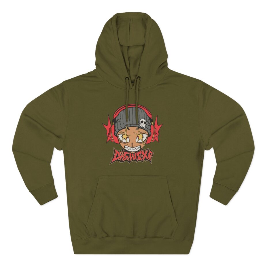 Dashiexp Three-Panel Fleece Hoodie