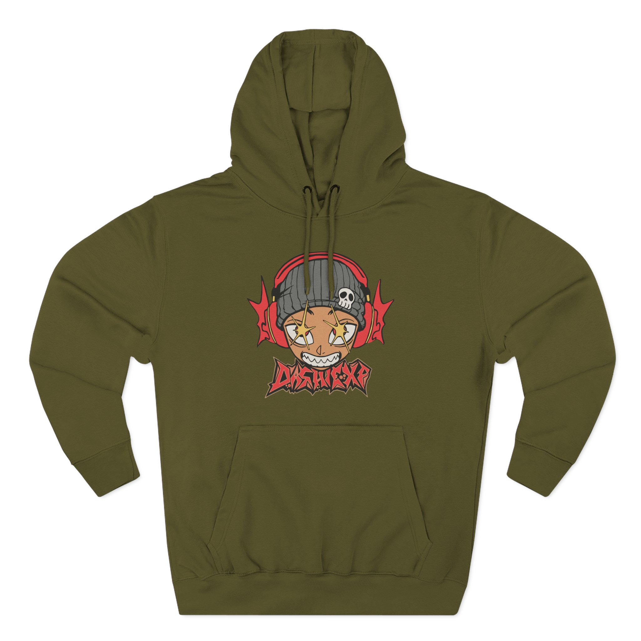 Dashiexp Three-Panel Fleece Hoodie