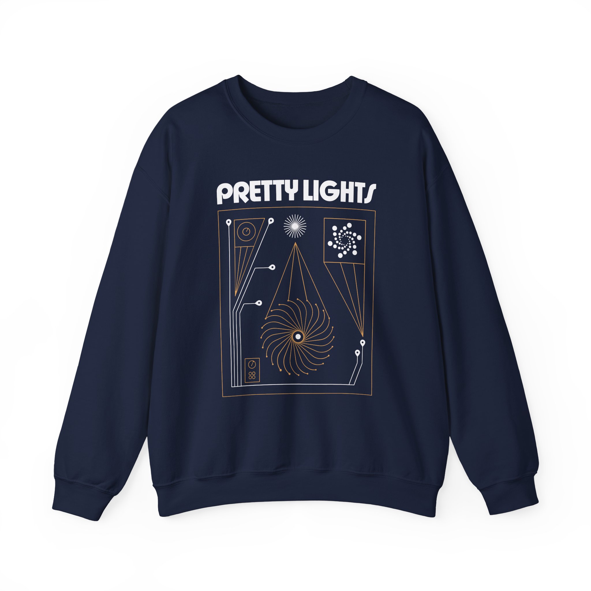 Pretty Lights Swirl Science Unisex Heavy Blendâ„¢ Crewneck Sweatshirt