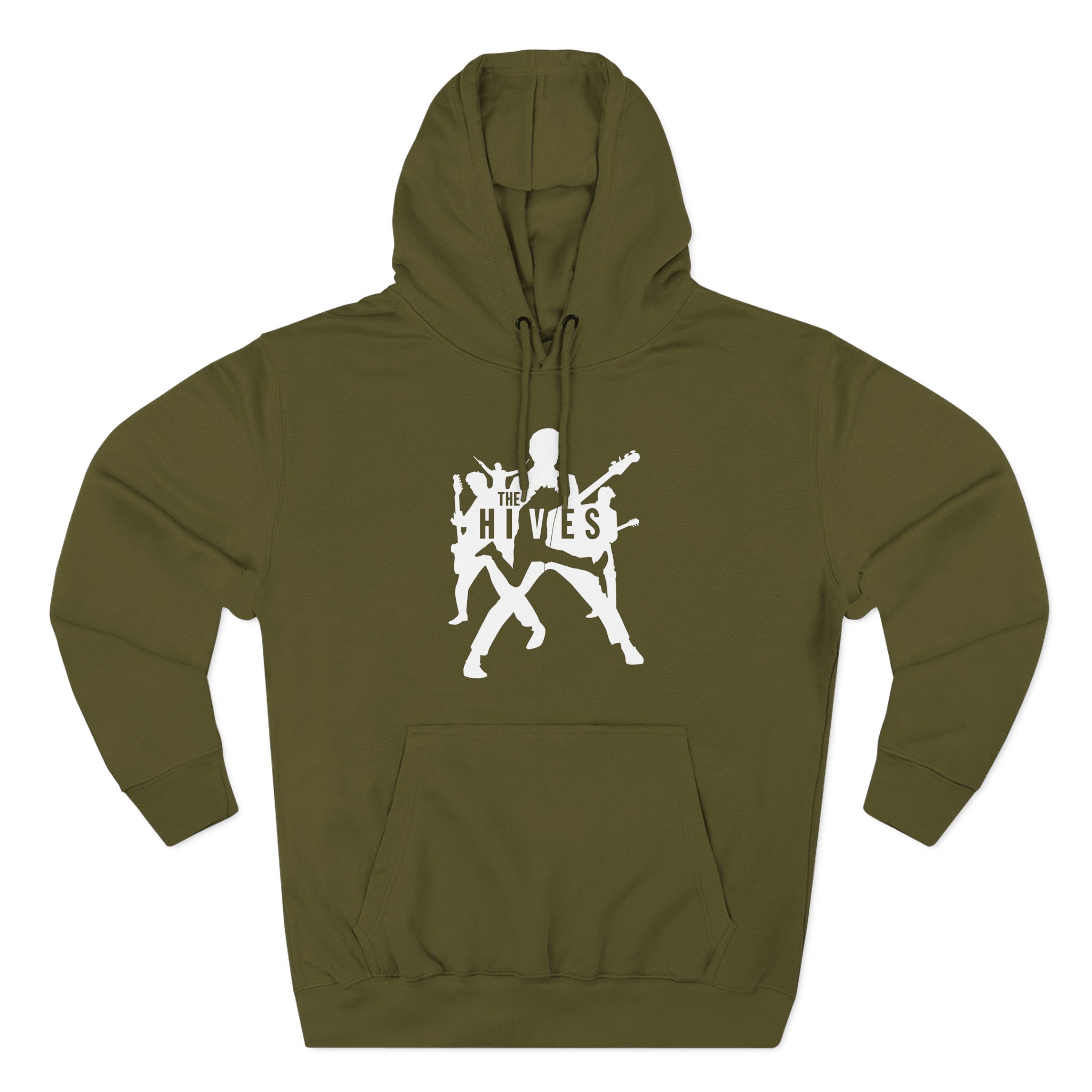 The Hives Silhouette Three-Panel Fleece Hoodie
