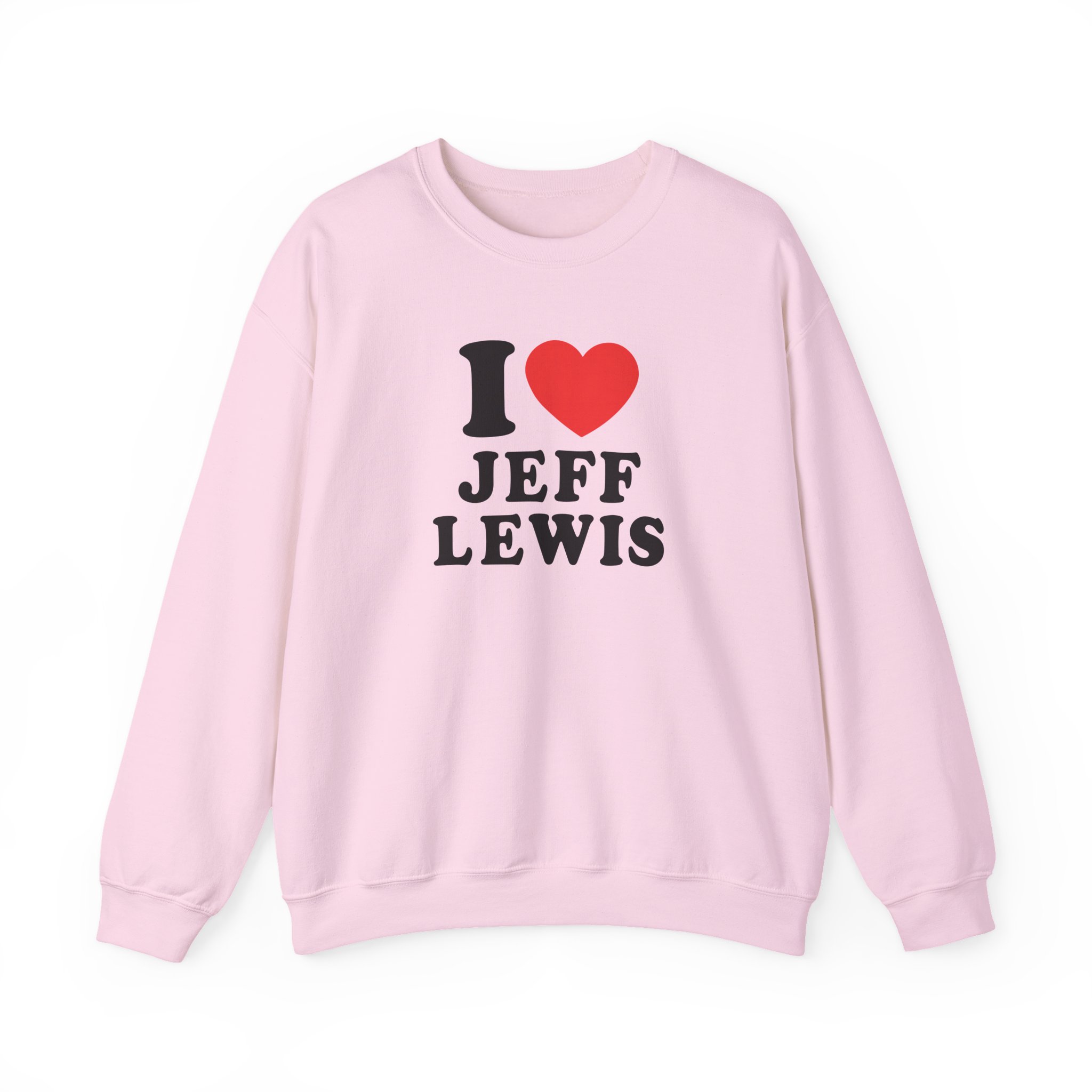 Jeff Lewis I Love Unisex Heavy Blendâ„¢ Crewneck Sweatshirt