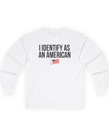 Sean Strickland I Identify as an American Unisex Ultra Cotton Long Sleeve Tee