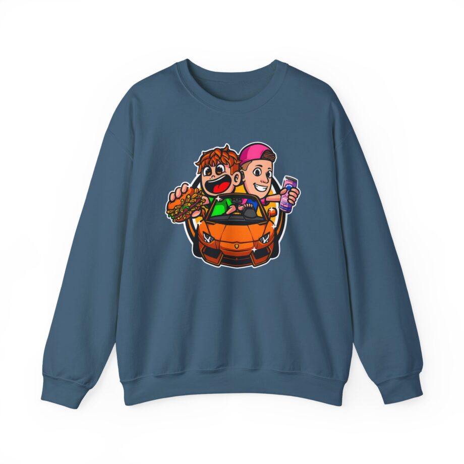 Burger Pommes Unisex Heavy Blend™ Crewneck Sweatshirt