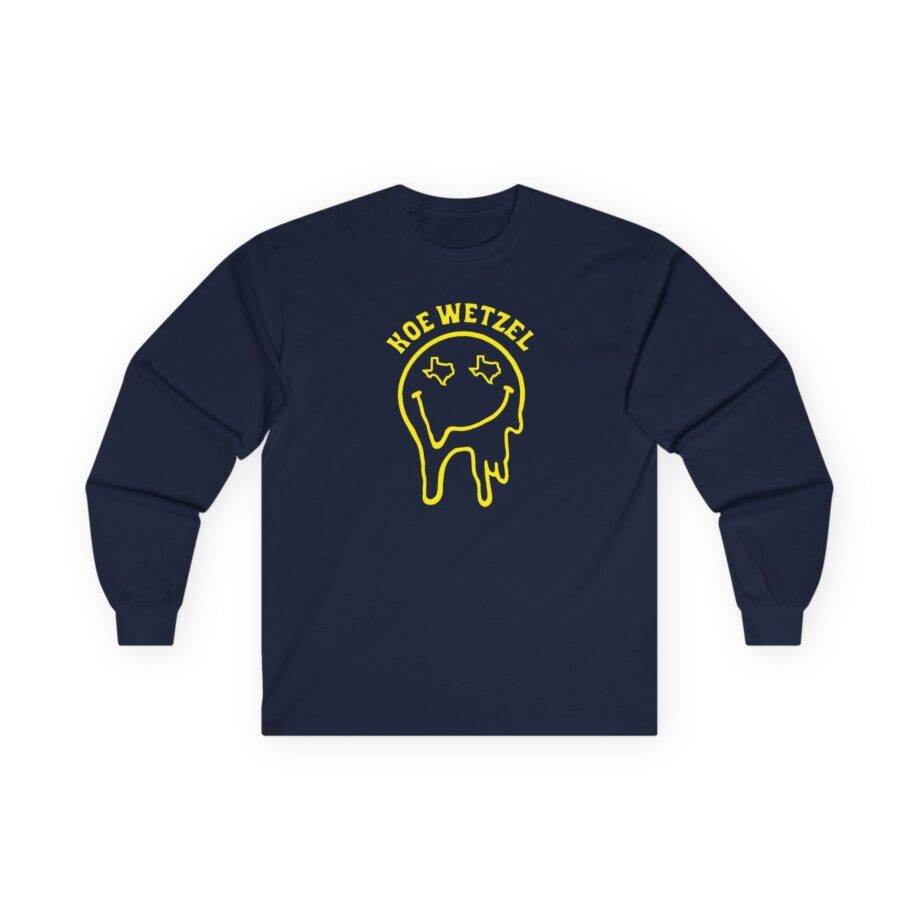 Koe Wetzel Drippy Smiley Unisex Ultra Cotton Long Sleeve Tee