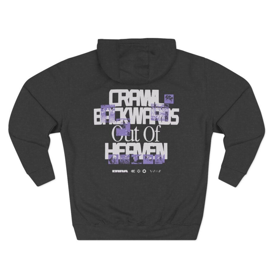 Erra Crawl Backwards Out of Heaven Three-Panel Fleece Hoodie