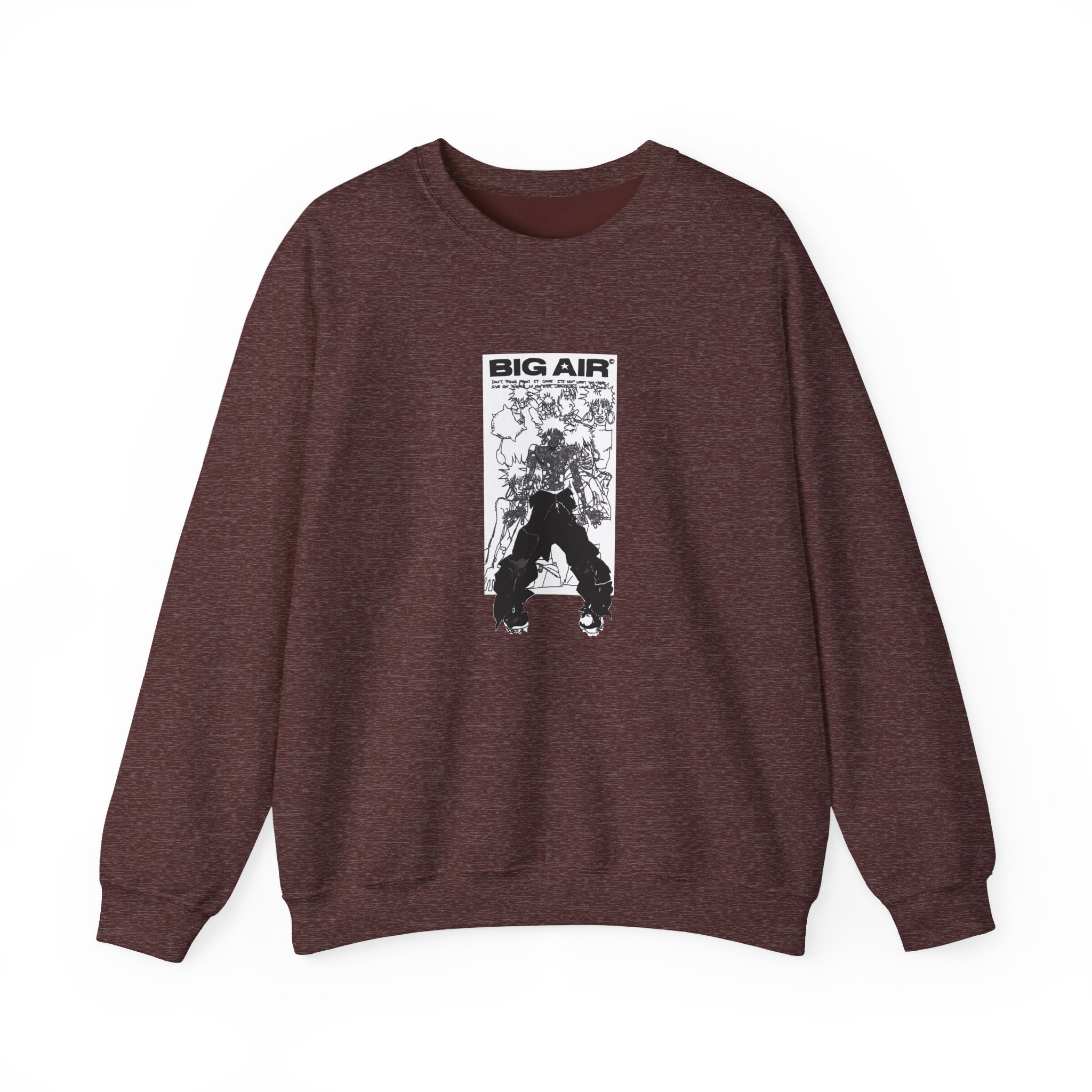 Ecco2k Big Air Unisex Heavy Blendâ„¢ Crewneck Sweatshirt
