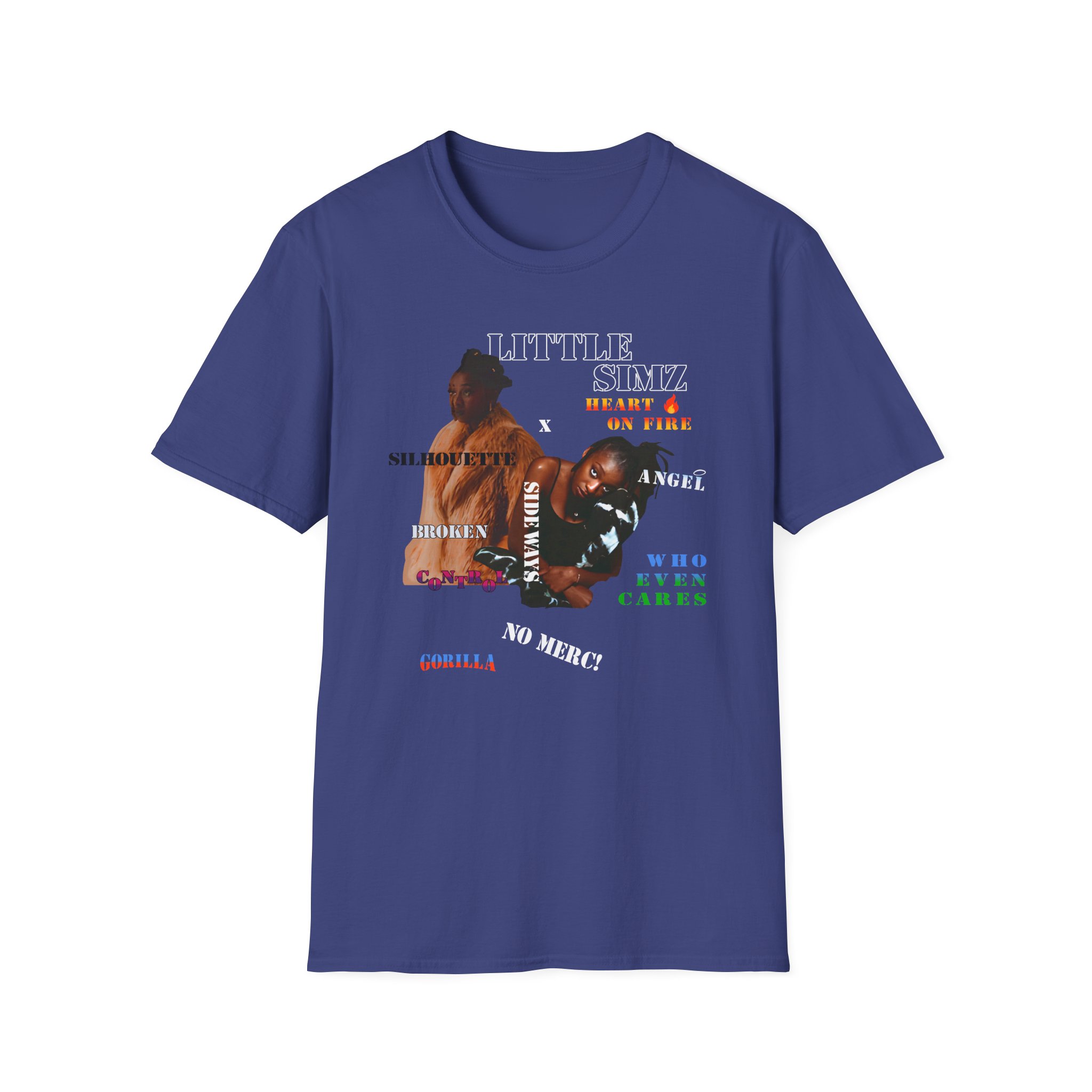 Little Simz Photo Collage Unisex Softstyle T-Shirt
