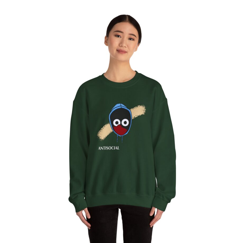 Boywithuke Antisocial Album Unisex Heavy Blend Crewneck Sweatshirt