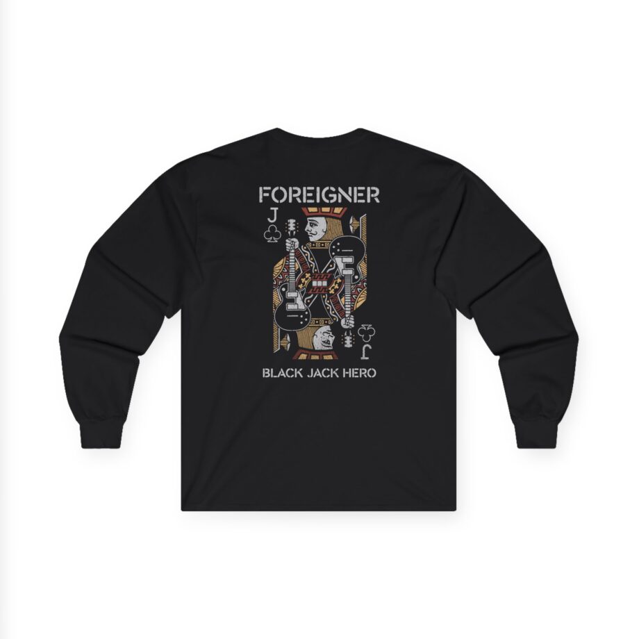 Foreigner Black Jack Hero Unisex Ultra Cotton Long Sleeve Tee