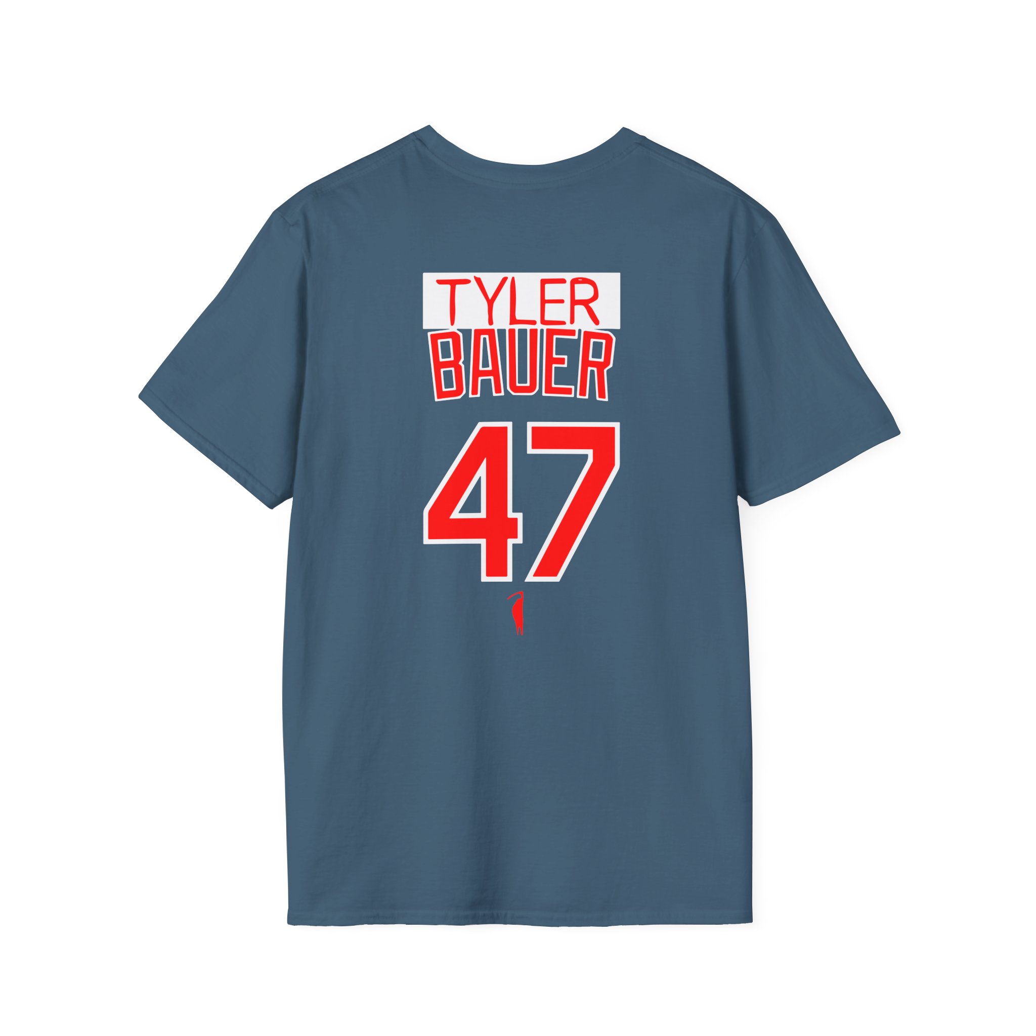 Trevor Bauer Hard Work Never Settles Unisex Softstyle T-Shirt