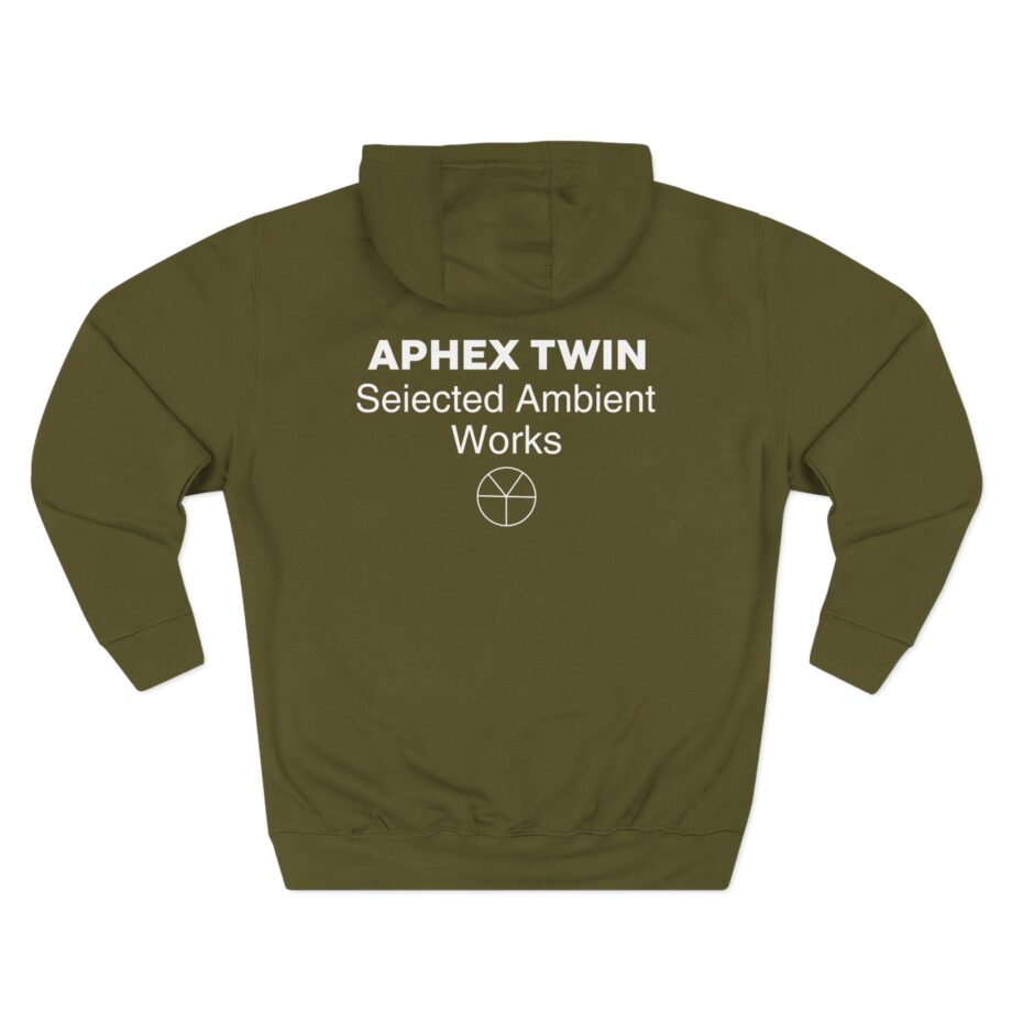 Aphex Twin Rock Band Album Tour Three-Panel Fleece Hoodie