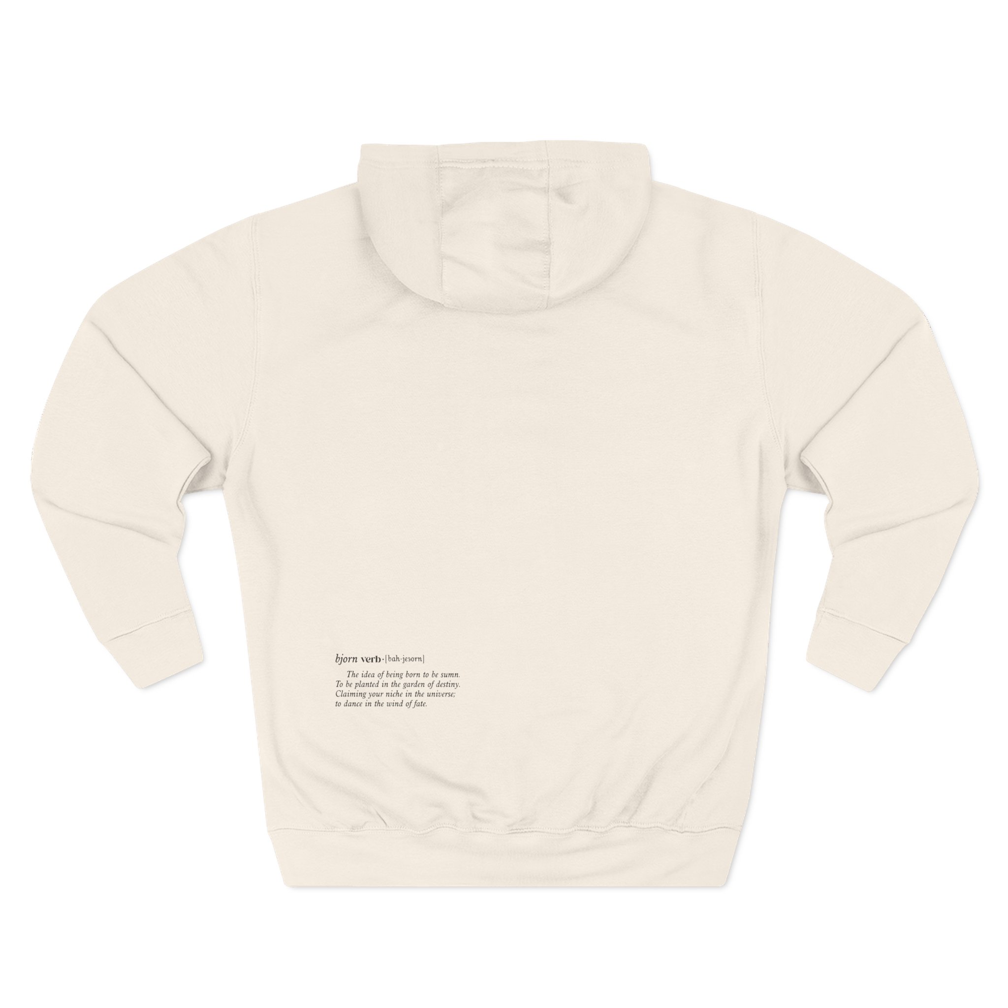 Smino Three-Panel Fleece Hoodie