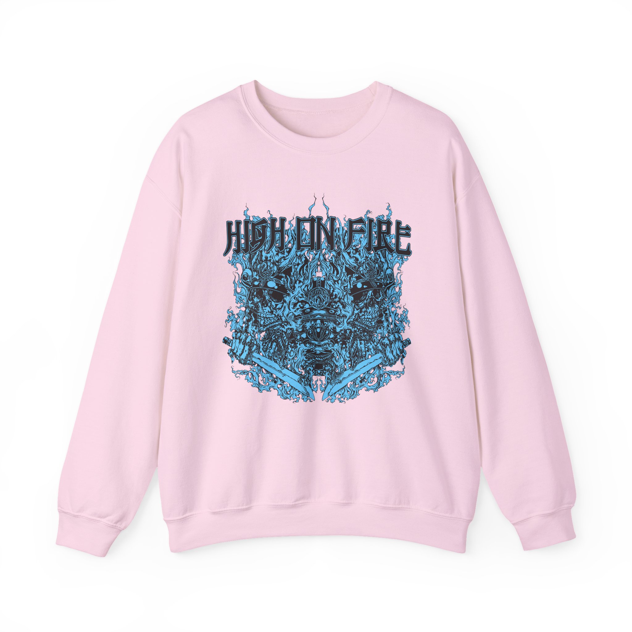 High on Fire Bastard Samurai Unisex Heavy Blendâ„¢ Crewneck Sweatshirt