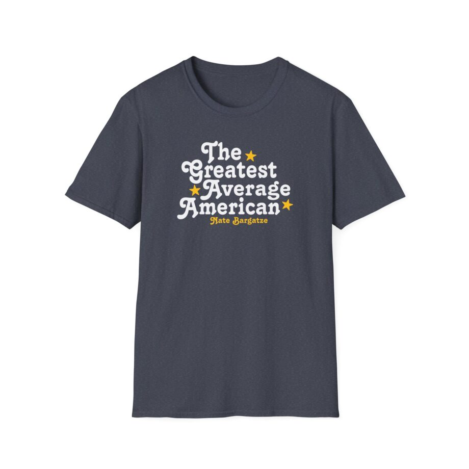 The Greatest Average American Nate Bargatze Unisex Softstyle T-Shirt