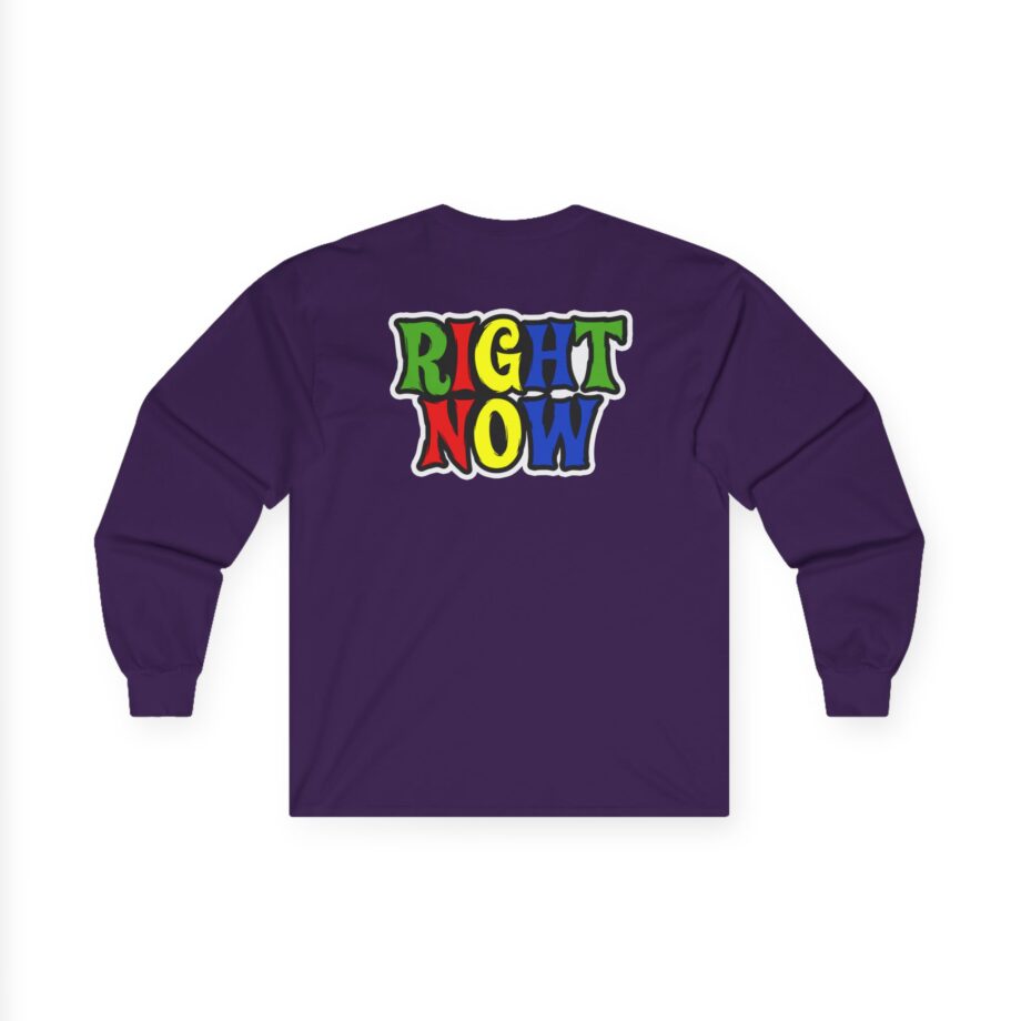 Nekrogoblikon Right Now Zip Up Unisex Ultra Cotton Long Sleeve Tee