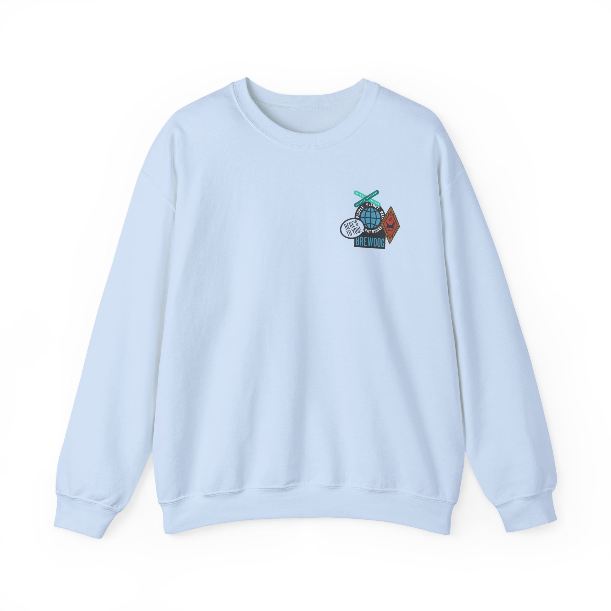 Brewdog Punk Sticker Unisex Heavy Blendâ„¢ Crewneck Sweatshirt