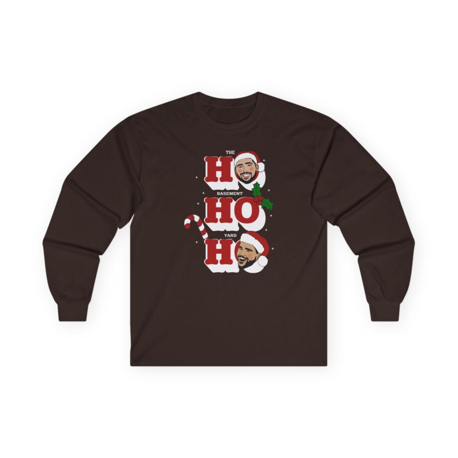Ho Ho Ho Basement Yard Unisex Ultra Cotton Long Sleeve Tee