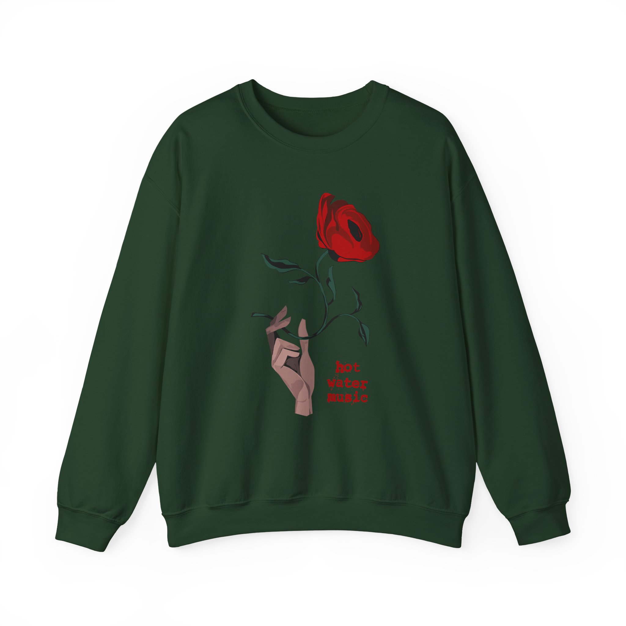 Hot Water Music Unisex Heavy Blendâ„¢ Crewneck Sweatshirt