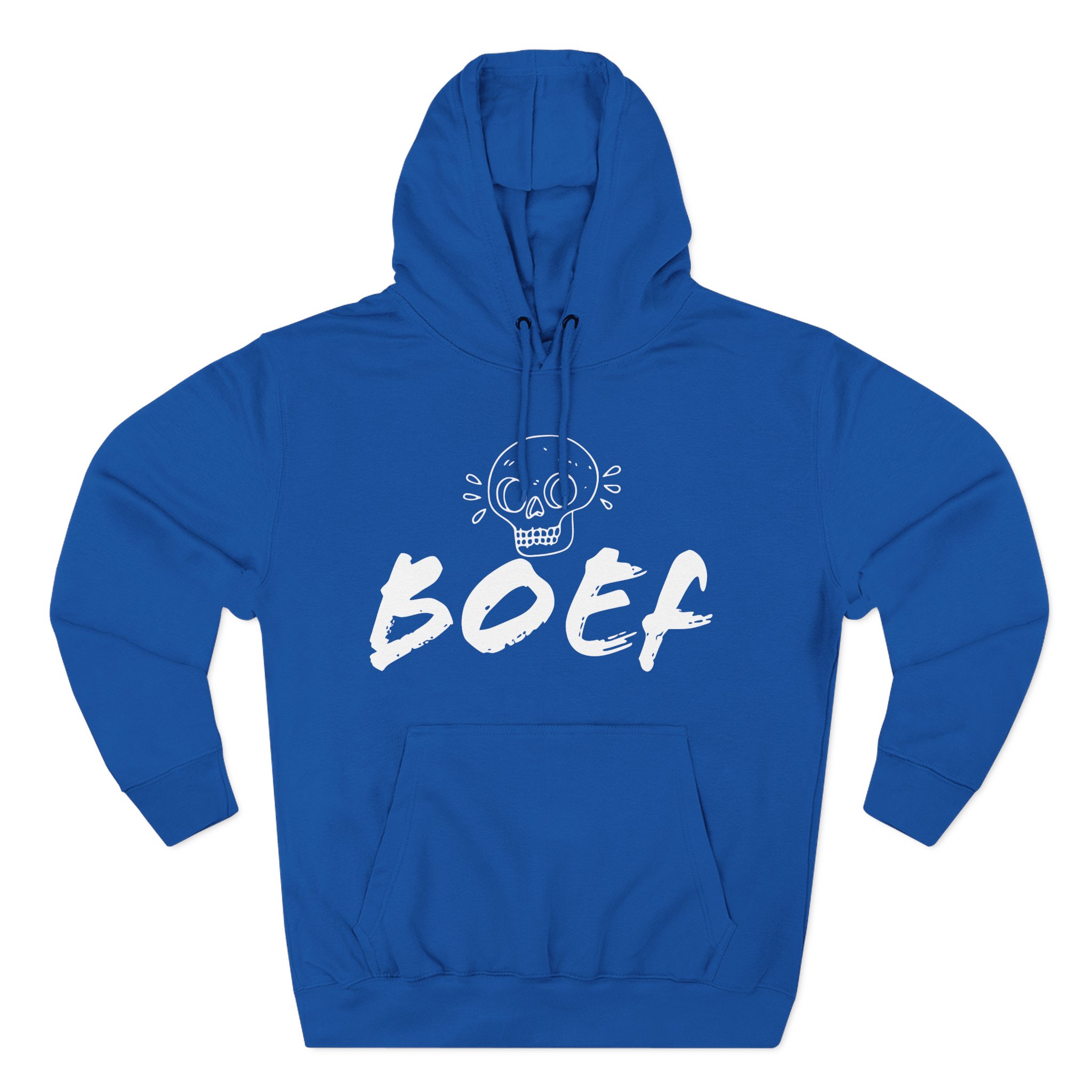 Boef Three-Panel Fleece Hoodie